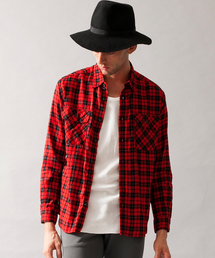 MONKEY TIME | MT C/R/L チェック ワーク シャツ(シャツ/ブラウス)