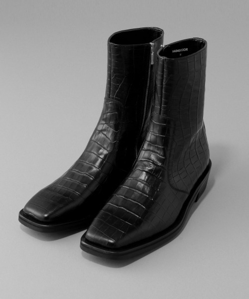 HARE（ハレ）の「スクエアトゥブーツ(HARE)（ブーツ）」 - WEAR