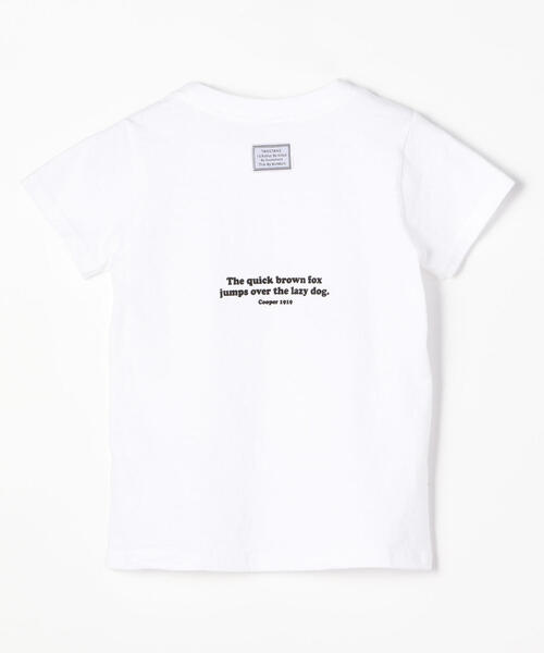 TOMORROWLAND （トゥモローランド）の「【別注】TANGTANG×TOMORROWLAND BOYS&GIRLS COPPER プリントTシャツ（Tシャツ/カットソー・キッズ・ホワイト/ライトグリーン・100/110/120）」の4枚目の写真