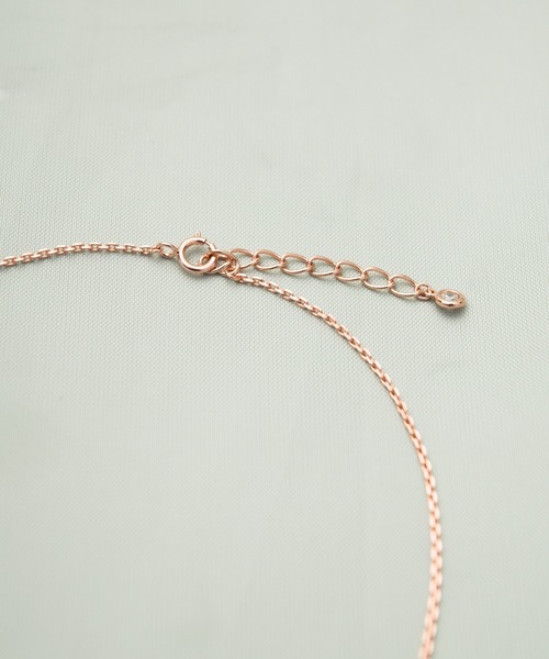 Ciki（シキ）の「ストーンサークルネックレス（シルバー925）（ネックレス・レディース・ゴールド/ピンクゴールド・FREE）」の13枚目の写真