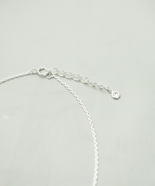 Ciki（シキ）の「ストーンサークルネックレス（シルバー925）（ネックレス・レディース・ゴールド/ピンクゴールド・FREE）」の6枚目の写真