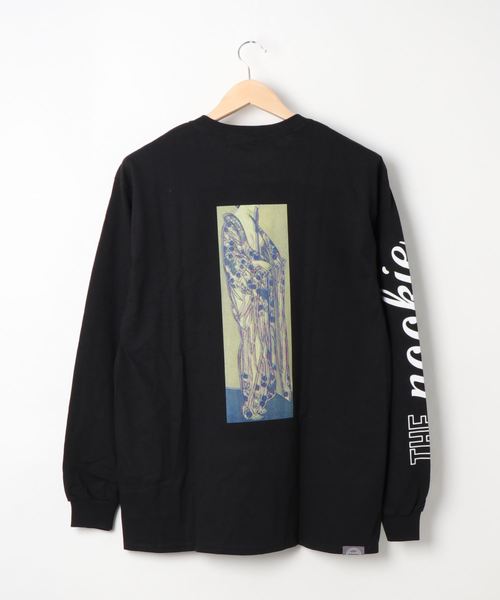 THE Nookie（ザヌーキー）の「/THE Nookie/NOOKIE L/S TEE（Tシャツ/カットソー・レディース・ブラック/ホワイト・FREE）」の4枚目の写真