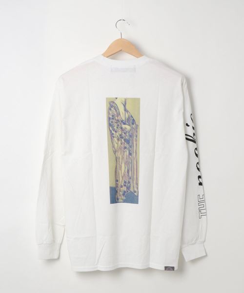 THE Nookie（ザヌーキー）の「/THE Nookie/NOOKIE L/S TEE（Tシャツ/カットソー・レディース・ブラック/ホワイト・FREE）」の3枚目の写真