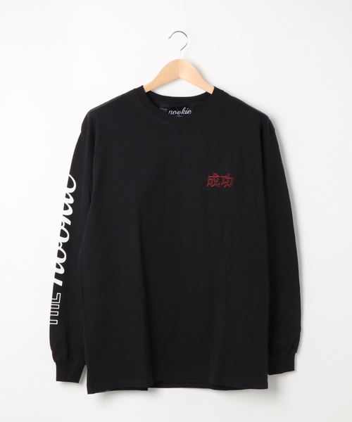 THE Nookie（ザヌーキー）の「/THE Nookie/NOOKIE L/S TEE（Tシャツ/カットソー・レディース・ブラック/ホワイト・FREE）」の6枚目の写真