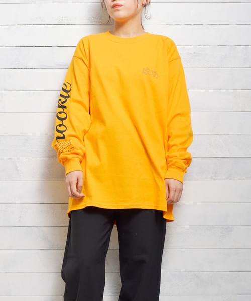 THE Nookie（ザヌーキー）の「/THE Nookie/NOOKIE L/S TEE（Tシャツ/カットソー・レディース・ブラック/ホワイト・FREE）」の8枚目の写真