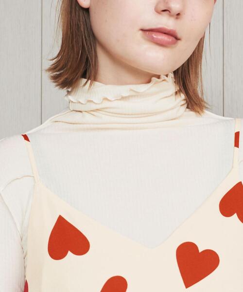 h beauty&youth ワンピース　ハート H BEAUTY&YOUTH UNITED ARROWS（エイチビューティーアンドユース