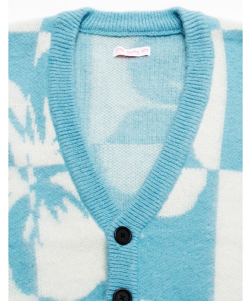 新品【リトルサニーバイト】ニットカーディガン Little sunny bite（リトルサニーバイト）の「Hibiscus knit