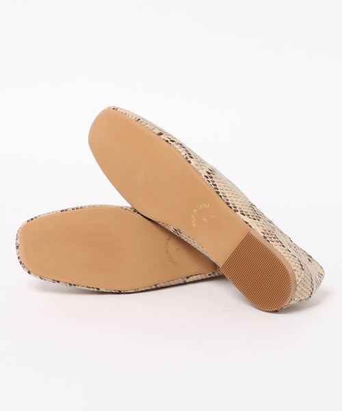 zootie（ズーティー）の「スクエアトゥ Vカット サマーバブーシュ（パンプス・レディース・パイソン/ブラック系その他/ブラック系その他2/ブラウン系その他・S/M/L/LL）」の14枚目の写真