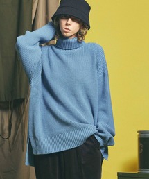 MAISON SPECIAL | 《ユニセックスアイテム》プライムオーバー畦タートルネックニットプルオーバー【MAISON SPECIAL/メゾンスペシャル】(ニット/セーター)