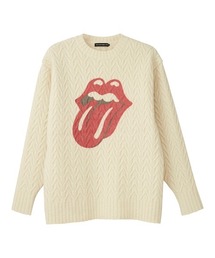 HYSTERIC GLAMOUR | THE ROLLING STONES/LIPS AND TONGUE プルオーバー(ニット/セーター)