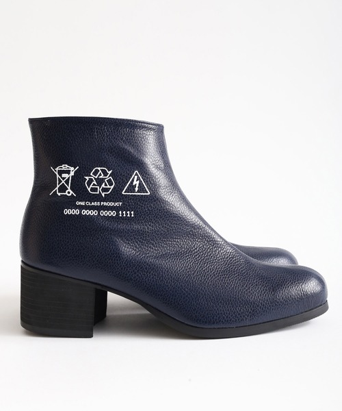 SHAREEF（シャリーフ）の「HEEL BOOTS（ブーツ・メンズ・ブラック/ライトグレー/ネイビー/オレンジ・1/2/3）」の7枚目の写真