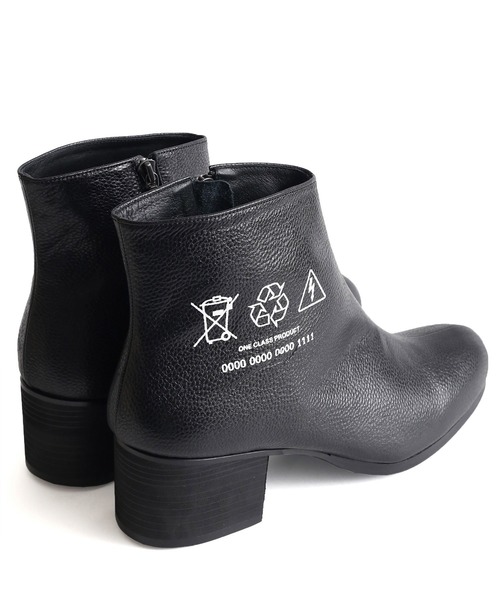 SHAREEF（シャリーフ）の「HEEL BOOTS（ブーツ・メンズ・ブラック/ライトグレー/ネイビー/オレンジ・1/2/3）」の18枚目の写真