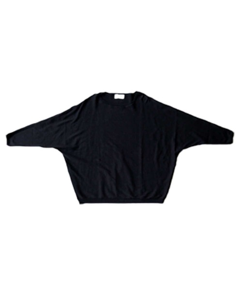 antiqua（アンティカ）の「ドルマン綿ニット（ニット/セーター・レディース・ブラック/オフホワイト/ブラウン系その他/ベージュ系その他/グリーン系その他/ブルー系その他/ピンク系その他/ブラウン系その他2/グリーン系その他2/ブルー系その他2/グリーン/サックスブルー/ライラック/マスタード/グレー系その他・FREE）」の21枚目の写真