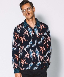 ALOHA&LEOPARD RAYON SHIRT