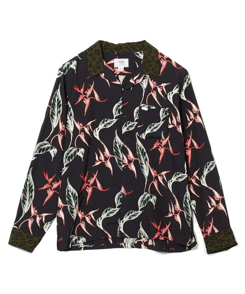 CRIMIE(クライミー)の「ALOHA&LEOPARD RAYON SHIRT(シャツ/ブラウス・メンズ・ネイビー/ブラック・S/XXL/L/XL/M)」の21枚目の写真