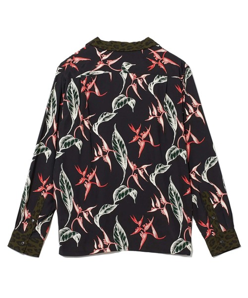 CRIMIE(クライミー)の「ALOHA&LEOPARD RAYON SHIRT(シャツ/ブラウス・メンズ・ネイビー/ブラック・S/XXL/L/XL/M)」の22枚目の写真