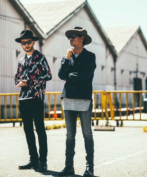 CRIMIE(クライミー)の「ALOHA&LEOPARD RAYON SHIRT(シャツ/ブラウス・メンズ・ネイビー/ブラック・S/XXL/L/XL/M)」の3枚目の写真
