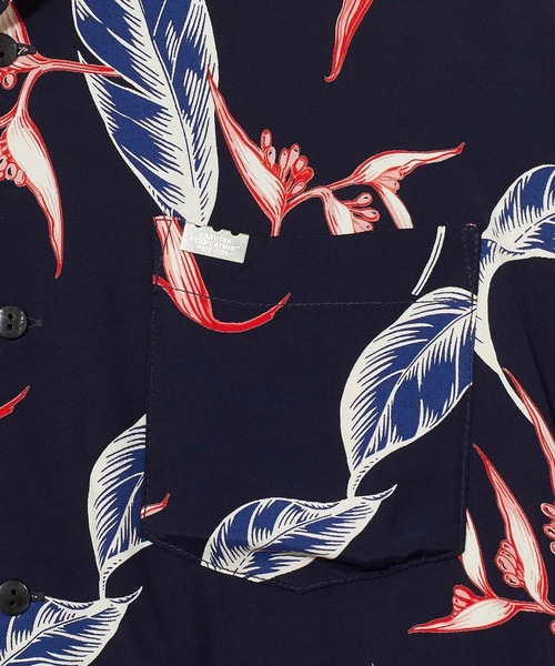 CRIMIE(クライミー)の「ALOHA&LEOPARD RAYON SHIRT(シャツ/ブラウス・メンズ・ネイビー/ブラック・S/XXL/L/XL/M)」の13枚目の写真