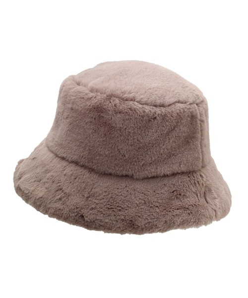 14+（イチヨンプラス）の「エコファーバケットハット（ハット・レディース・ブラック/アイボリー/モカ/ベージュ・FREE）」の22枚目の写真