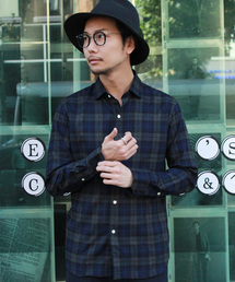 EDIFICE | ◇【UOMO11月号掲載】TOP TARTAN セミワイド(シャツ/ブラウス)