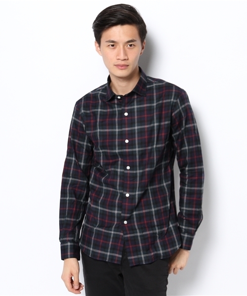 EDIFICE（エディフィス）の「◇【MENS JOKER1月号掲載】TOP TARTAN セミワイド（シャツ/ブラウス・メンズ・その他15/その他1/その他7/その他9・46/48/44/50）」の3枚目の写真