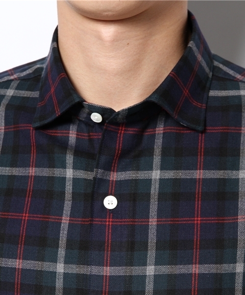 EDIFICE（エディフィス）の「◇【MENS JOKER1月号掲載】TOP TARTAN セミワイド（シャツ/ブラウス・メンズ・その他15/その他1/その他7/その他9・46/48/44/50）」の10枚目の写真