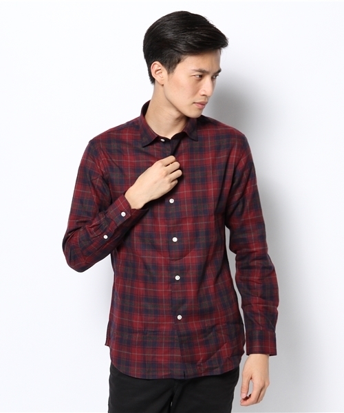 EDIFICE（エディフィス）の「◇【MENS JOKER1月号掲載】TOP TARTAN セミワイド（シャツ/ブラウス・メンズ・その他15/その他1/その他7/その他9・46/48/44/50）」の5枚目の写真
