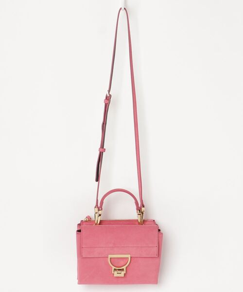COCCINELLE（コチネレ）の「《COCCINELLE/コチネレ》ARLETTIS SUEDE（ショルダーバッグ・レディース・グレー/ネイビー/グリーン/ピンク/イエロー/ブラウン/ブラック/ライトピンク・FREE）」の7枚目の写真