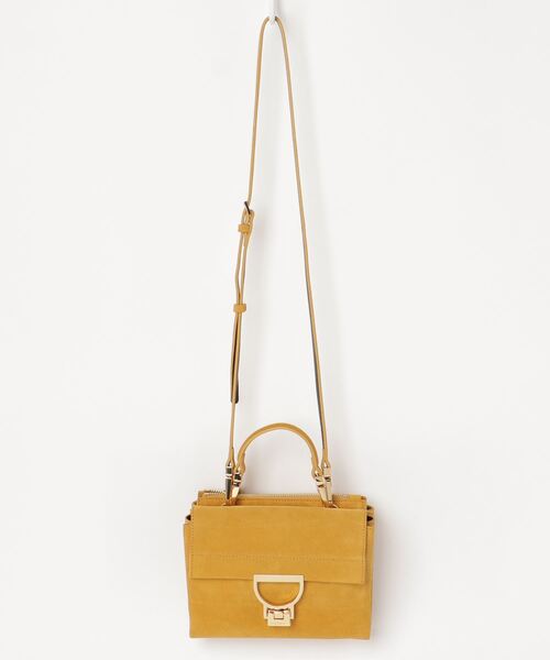 COCCINELLE（コチネレ）の「《COCCINELLE/コチネレ》ARLETTIS SUEDE（ショルダーバッグ・レディース・グレー/ネイビー/グリーン/ピンク/イエロー/ブラウン/ブラック/ライトピンク・FREE）」の6枚目の写真