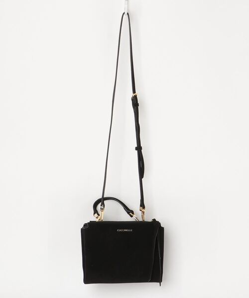COCCINELLE（コチネレ）の「《COCCINELLE/コチネレ》ARLETTIS SUEDE（ショルダーバッグ・レディース・グレー/ネイビー/グリーン/ピンク/イエロー/ブラウン/ブラック/ライトピンク・FREE）」の9枚目の写真