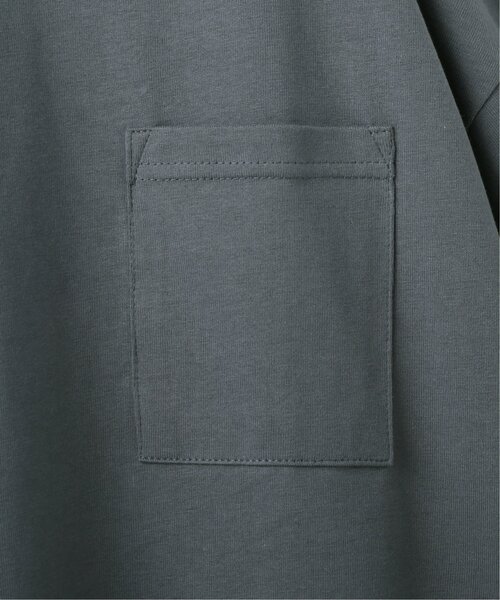 frames RAY CASSIN（フレームスレイカズン）の「前後差ラウンドポケTEE（Tシャツ/カットソー・レディース・ブラック/ブルー/グレイッシュベージュ/キナリ・FREE）」の9枚目の写真