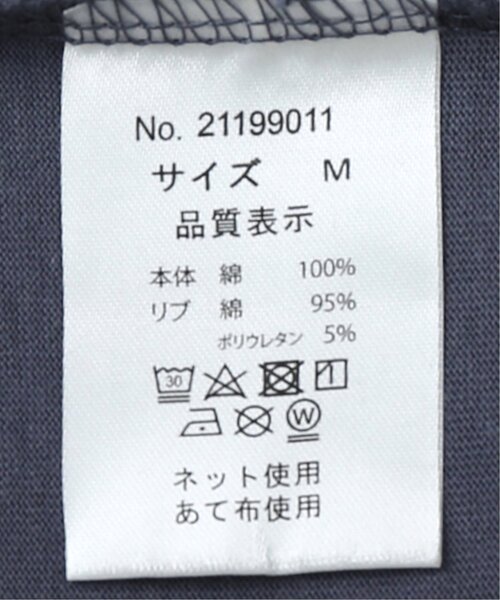 frames RAY CASSIN（フレームスレイカズン）の「前後差ラウンドポケTEE（Tシャツ/カットソー・レディース・ブラック/ブルー/グレイッシュベージュ/キナリ・FREE）」の12枚目の写真