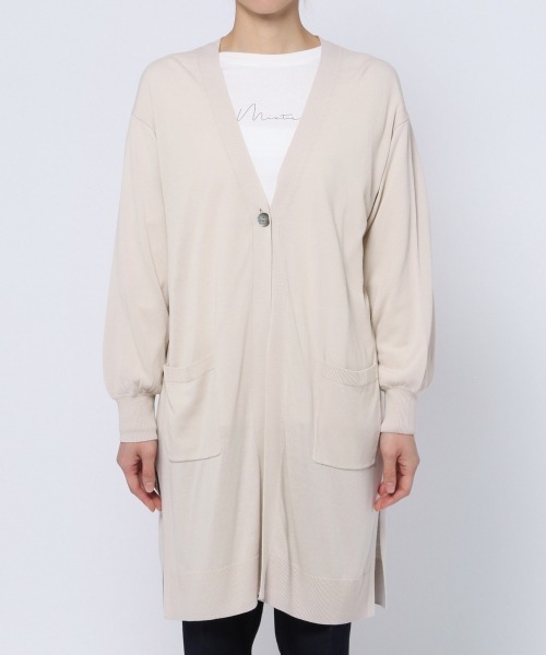 GLOBAL WORK（グローバルワーク）の「サラサラドライUVケアカーディガン/932271（カーディガン/ボレロ・レディース・グレー/アイボリー/モカ/ブルーパープル・MEDIUM/LARGE）」の16枚目の写真