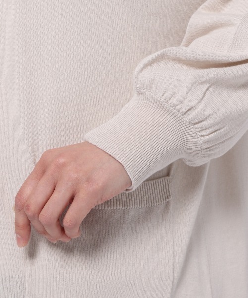 GLOBAL WORK（グローバルワーク）の「サラサラドライUVケアカーディガン/932271（カーディガン/ボレロ・レディース・グレー/アイボリー/モカ/ブルーパープル・MEDIUM/LARGE）」の7枚目の写真