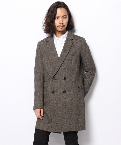 603（ロクマルサン）の「603 ヘリンボーンビックコート（その他アウター・メンズ・ダークグレー・42/40）」の13枚目の写真