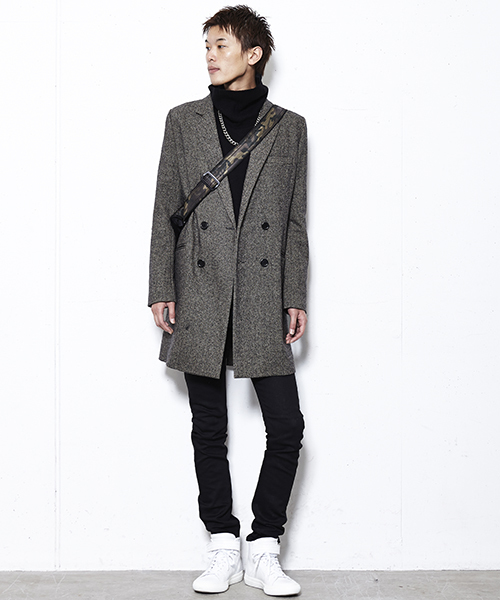 603（ロクマルサン）の「603 ヘリンボーンビックコート（その他アウター・メンズ・ダークグレー・42/40）」の11枚目の写真