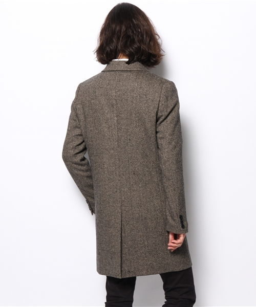 603（ロクマルサン）の「603 ヘリンボーンビックコート（その他アウター・メンズ・ダークグレー・42/40）」の8枚目の写真