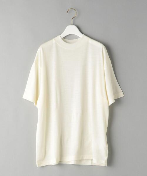 Kaptain Sunshine（キャプテン サンシャイン）の「＜KAPTAIN SUNSHINE＞クルーネックTシャツ -ウォッシャブル-（Tシャツ/カットソー・レディース・ベージュ/オフホワイト/イエロー・36）」の2枚目の写真