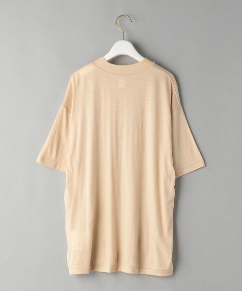 Kaptain Sunshine（キャプテン サンシャイン）の「＜KAPTAIN SUNSHINE＞クルーネックTシャツ -ウォッシャブル-（Tシャツ/カットソー・レディース・ベージュ/オフホワイト/イエロー・36）」の11枚目の写真