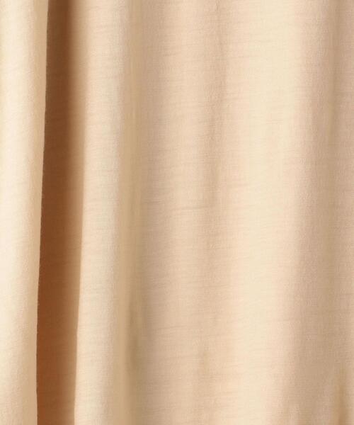 Kaptain Sunshine（キャプテン サンシャイン）の「＜KAPTAIN SUNSHINE＞クルーネックTシャツ -ウォッシャブル-（Tシャツ/カットソー・レディース・ベージュ/オフホワイト/イエロー・36）」の8枚目の写真