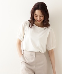 NATURAL BEAUTY BASIC | ドッキングショルダータックカットソー(Tシャツ/カットソー)