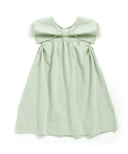 Seraph（セラフ）の「3WAY無地ボックスワンピース（ワンピース・キッズ・ベージュ/チャコール/ミント・95/120/80/110/100/90/140/130）」の16枚目の写真