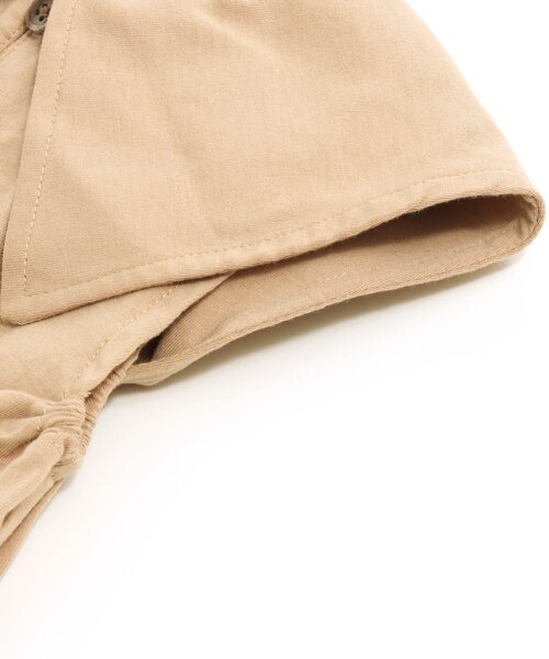 Seraph（セラフ）の「3WAY無地ボックスワンピース（ワンピース・キッズ・ベージュ/チャコール/ミント・95/120/80/110/100/90/140/130）」の19枚目の写真