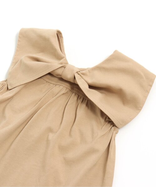 Seraph（セラフ）の「3WAY無地ボックスワンピース（ワンピース・キッズ・ベージュ/チャコール/ミント・95/120/80/110/100/90/140/130）」の20枚目の写真