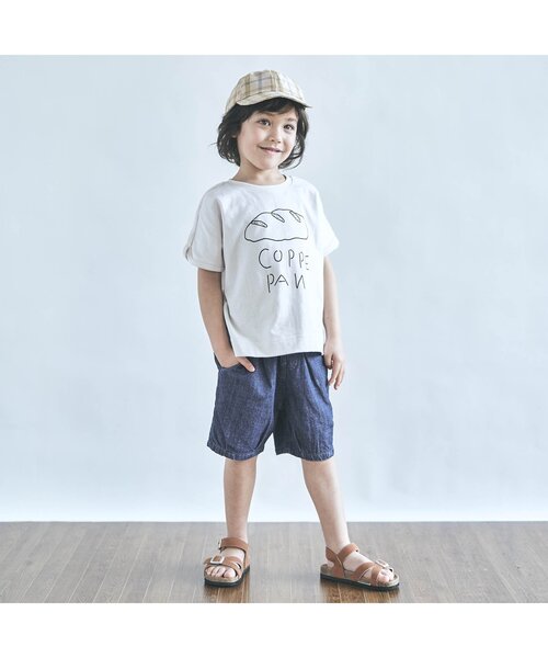 apres les cours（アプレレクール）の「チェック柄キャップ_UVカット（キャップ・キッズ・ブラック/キナリ・50/54/58）」の3枚目の写真