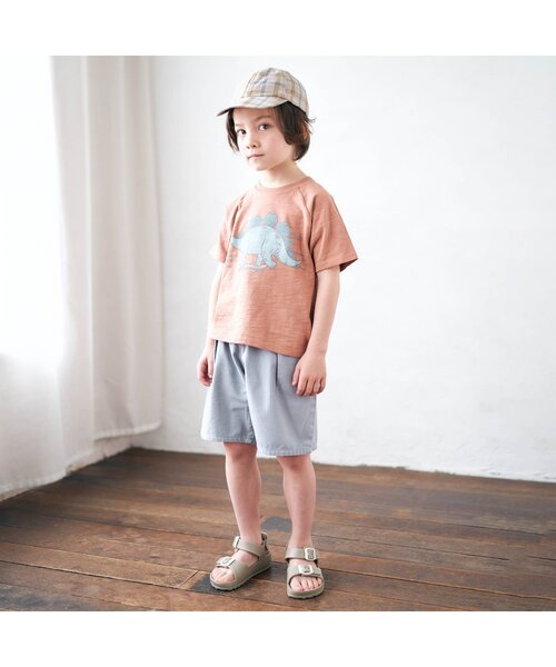 apres les cours（アプレレクール）の「チェック柄キャップ_UVカット（キャップ・キッズ・ブラック/キナリ・50/54/58）」の4枚目の写真