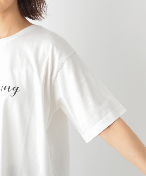LEPSIM（レプシィム）の「アソートプリントT　945351（Tシャツ/カットソー・レディース・オフホワイト/ブルー/オレンジ・FREE）」の11枚目の写真