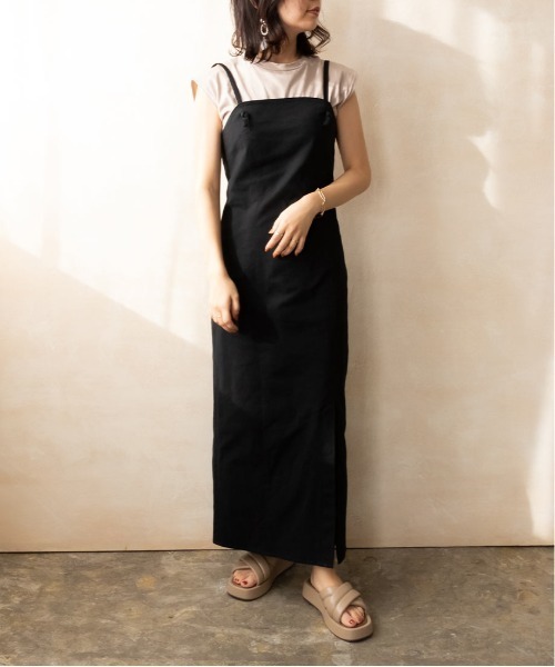 RANDA（ランダ）の「ソフト クロスベルト厚底サンダル（サンダル・レディース・ホワイト/ブラック/グレイッシュベージュ・M/S/LL/L）」の22枚目の写真