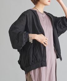 DouDou | クリンクルワッシャーシャツブルゾン(ブルゾン)