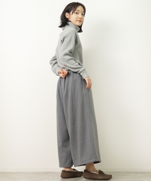 Gramicci(グラミチ)の「【 GRAMICCI / グラミチ 】 GLP21F0 WOOL WRAP FLARE PANTS | ウールラップフレアパンツ INS(その他パンツ・レディース・ブラック/グレー/ブラウン・M)」の21枚目の写真